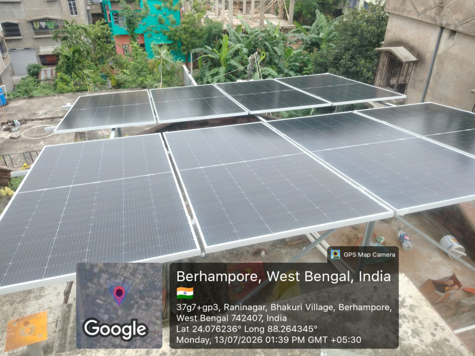 Rooftop Solar Plant - Bhakuri Village